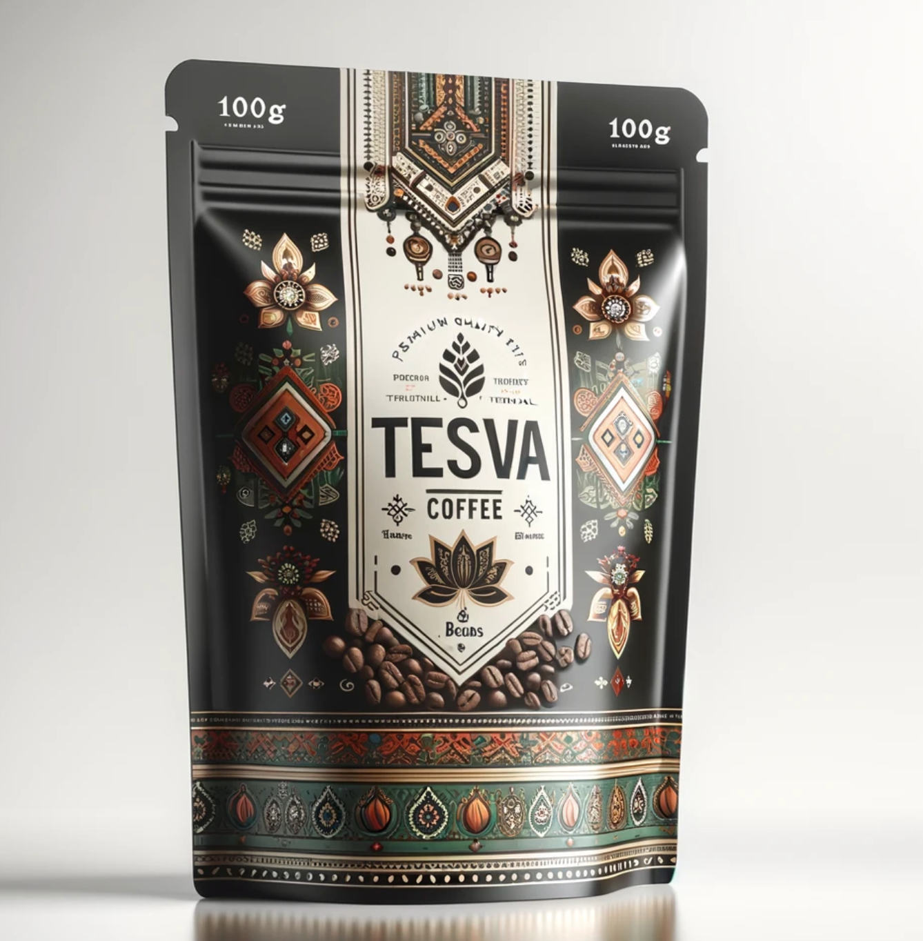 Tesva Coffee Beans, 100 grams